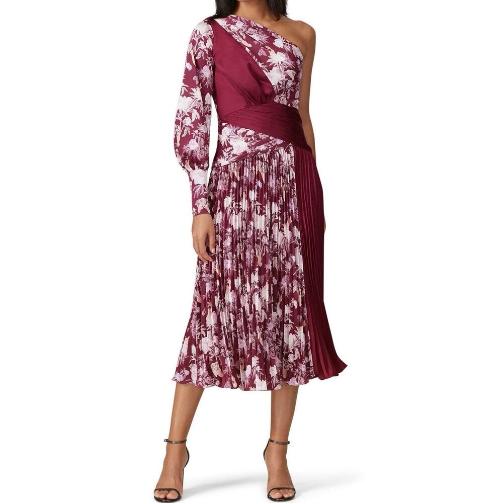 THREE FLOOR Xilitla Dress in Purple Floral Size Large / US 10 MSRP $400